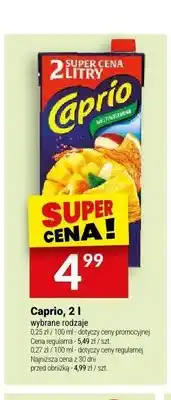 Twój Market Napój owocowy Caprio oferta