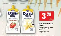 Chorten Serek homogenizowany w saszetce Danio Danone oferta