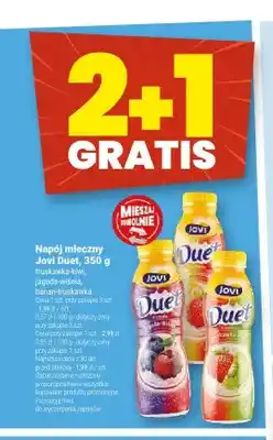 Twój Market Napój mleczny Jovi Duet truskawka-kiwi oferta