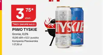 Chorten Piwo bezalkoholowe Tyskie 4-pak oferta