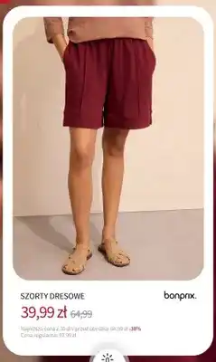 BonPrix Szorty dresowe Bonprix oferta