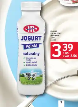 Selgros Jogurt naturalny Mlekovita oferta