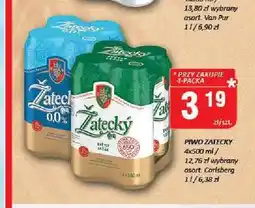 Chorten Piwo bezalkoholowe Žatecký 4-pak oferta
