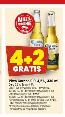 Twój Market Piwo bezalkoholowe Corona Cero oferta