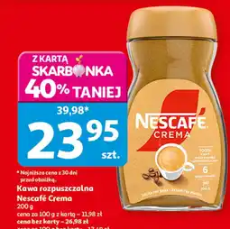 Auchan Kawa rozpuszczalna Nescafe oferta