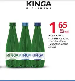 Selgros Woda mineralna Kinga Pienińska oferta