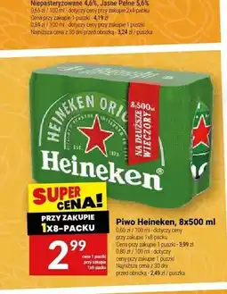 Twój Market Piwo Heineken 8-pak oferta