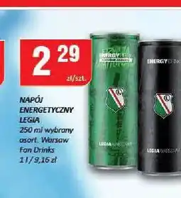 Chorten Napój energetyczny Legia oferta