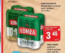 Chorten Piwo Łomża Jasne 4-pak oferta