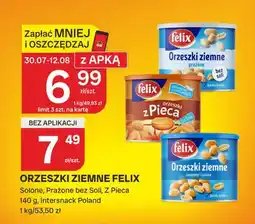 Chorten Orzeszki ziemne Felix prażone bez soli oferta
