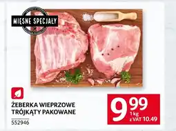 Selgros Żeberka wieprzowe Mięsne Specjały oferta