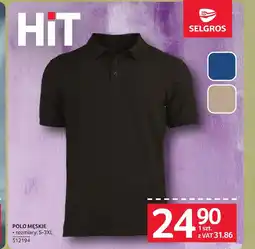 Selgros Polo męskie Selgros oferta