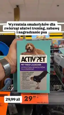Biedronka Wyrzutnia smakołyków dla zwierząt Activ Pet oferta