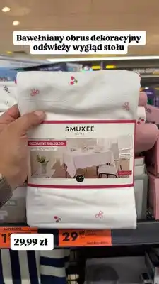 Biedronka Obrus dekoracyjny Smukee Home oferta