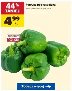 Carrefour Papryka zielona polska oferta