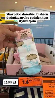 Biedronka Skarpetki damskie Pusheen oferta