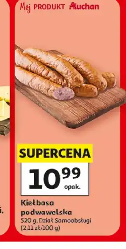 Auchan Kiełbasa podwawelska Hej! oferta