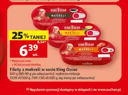 Auchan Filet z makreli King Oscar oferta