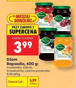 Biedronka Dżem Rapsodia, 400 g oferta