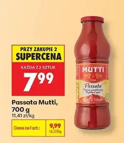 Biedronka Passata Mutti, 700 g oferta