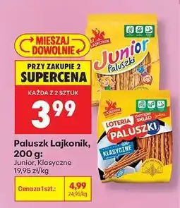 Biedronka Paluszk Lajkonik, 200 g oferta