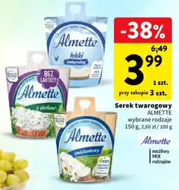 Intermarche Serek twarogowy ALMETTE oferta