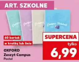 Kaufland Oxford Zeszyt Campus oferta