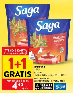 Intermarche Herbata czarna Saga oferta