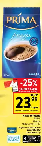 Intermarche Kawa mielona PRIMA Fineza oferta