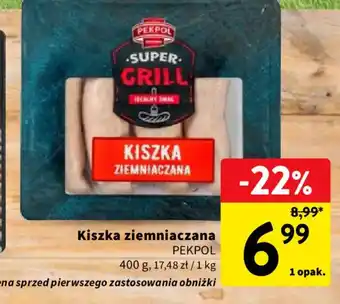 Intermarche Kiszka ziemniaczana Pekpol oferta