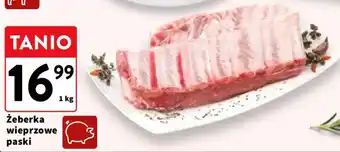 Intermarche Żeberka wieprzowe paski oferta