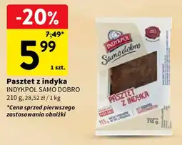 Intermarche Pasztet z indyka INDYKPOL SAMO DOBRO oferta