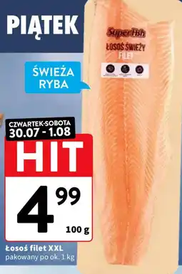 Intermarche Łosoś świeży filet SuperFish oferta