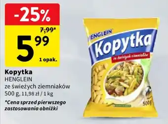 Intermarche Kopytka Henglein ze świeżych ziemniaków oferta