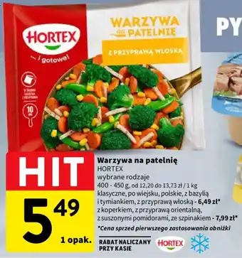 Intermarche Warzywa na patelnię Hortex oferta