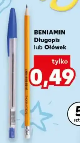 Kaufland Beniamin Długopis lub Ołówek oferta