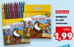 Kaufland Gimboo Kredki świecowe oferta