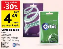Intermarche Guma do żucia ORBIT AIRWAVES oferta