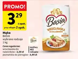 Intermarche Mąka BASIA wybrane rodzaje oferta