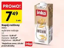 Intermarche Napój roślinny INKA wybrane rodzaje oferta