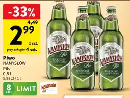 Intermarche Piwo NAMYSŁÓW Pils oferta