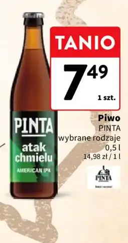 Intermarche Piwo PINTA atak chmielu oferta