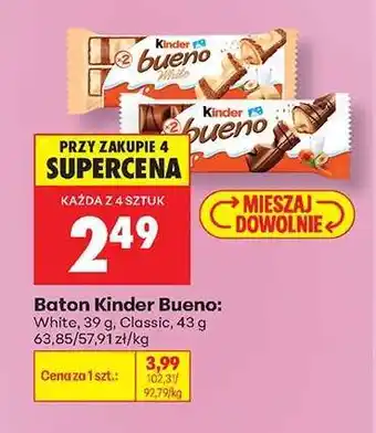 Biedronka Baton KINDER BUENO oferta