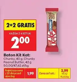 Biedronka Baton Kit Kat oferta