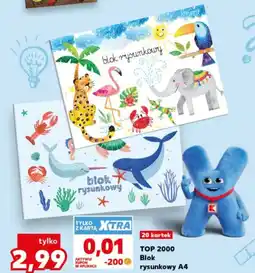Kaufland Top 2000 Blok Rysunkowy A4 oferta