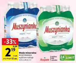 Intermarche Woda mineralna Muszynianka oferta