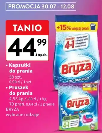 Intermarche Kapsułki do prania Bryza oferta