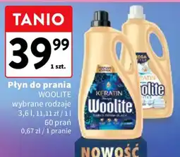 Intermarche Płyn do prania Woolite Keratin oferta