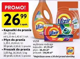 Intermarche Kapsułki do prania Vizir oferta