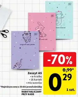 Intermarche Zeszyt A5 oferta